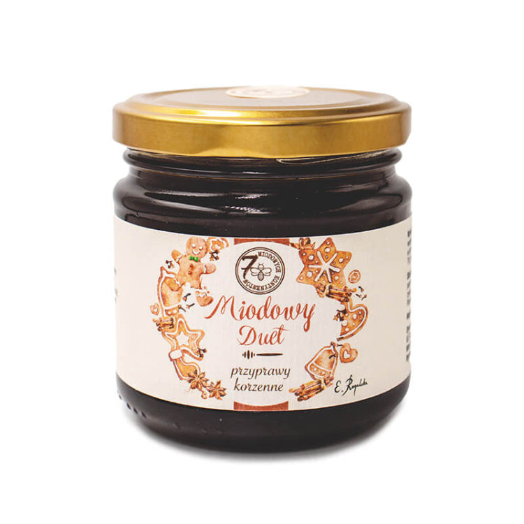Miód z przyprawami korzennymi 250g