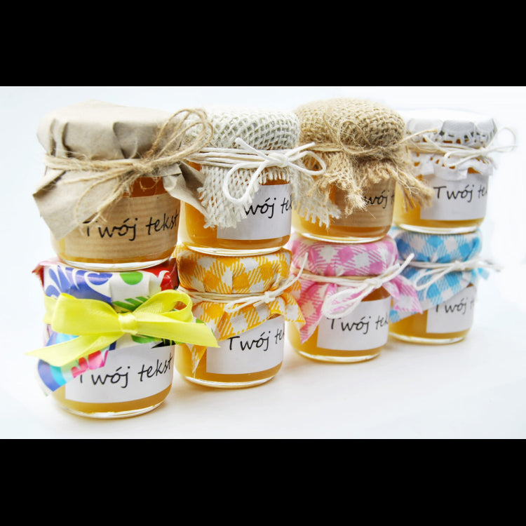 Mini miodek żółta kratka 50g