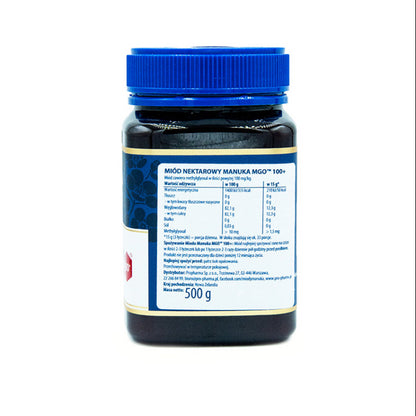 Miód Manuka MGO 100+ 500g