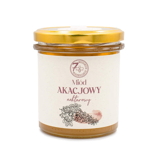 Miód nektarowy akacjowy 400g