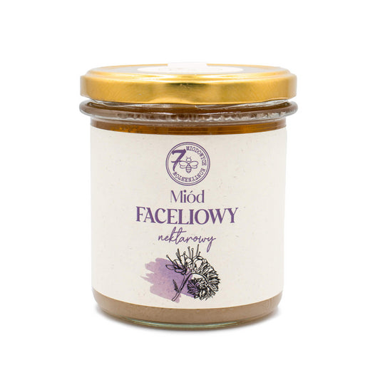 Miód nektarowy faceliowy 400g