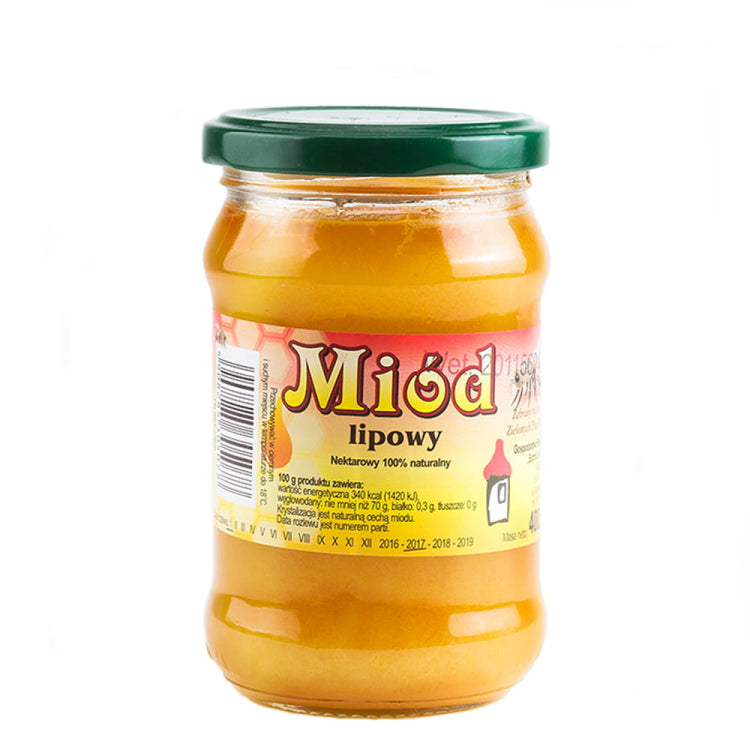 Polski miód lipowy 400g